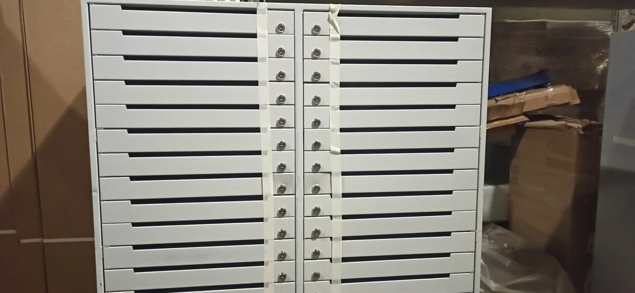 Фото - шкаф абонентский ша-60 с прорезями уценка