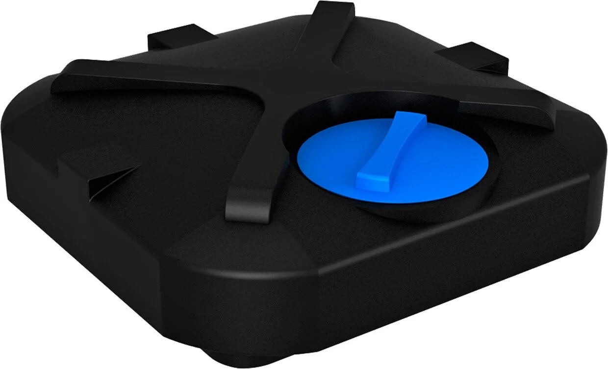 Пластиковый бак для душа 200 литров Б-200 чёрный