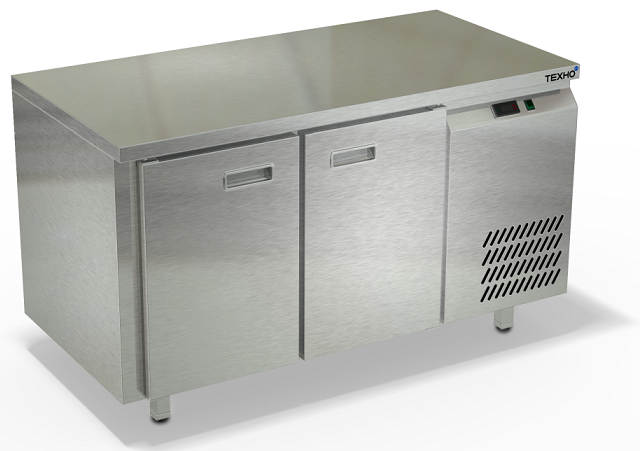 Морозильный стол боковой агрегат, столешница полипропилен, без борта СПБ/М-521/20-1306 (1390x600x850 мм)
