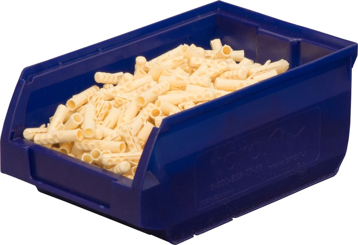 Ящик Sanremo 170х105х75 PP черный антистатичный 5001 ESD