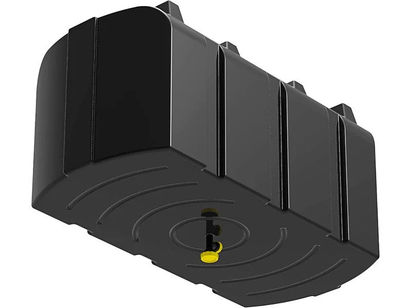 Пластиковый бак для душа 300 литров R 300 чёрный