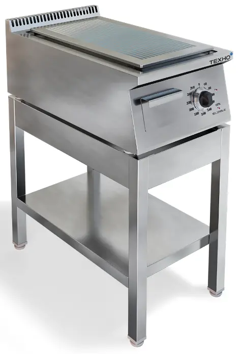 Индукционная плита гриль рифленый ИГ7-1/5,0/02Р