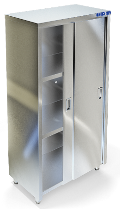 Фото - шкаф кухонный с дверями стк-143/1800 (1800x500x1750 мм) для хранения посуды