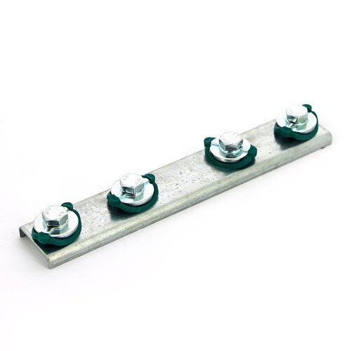 Продольный соединитель с канальными гайками