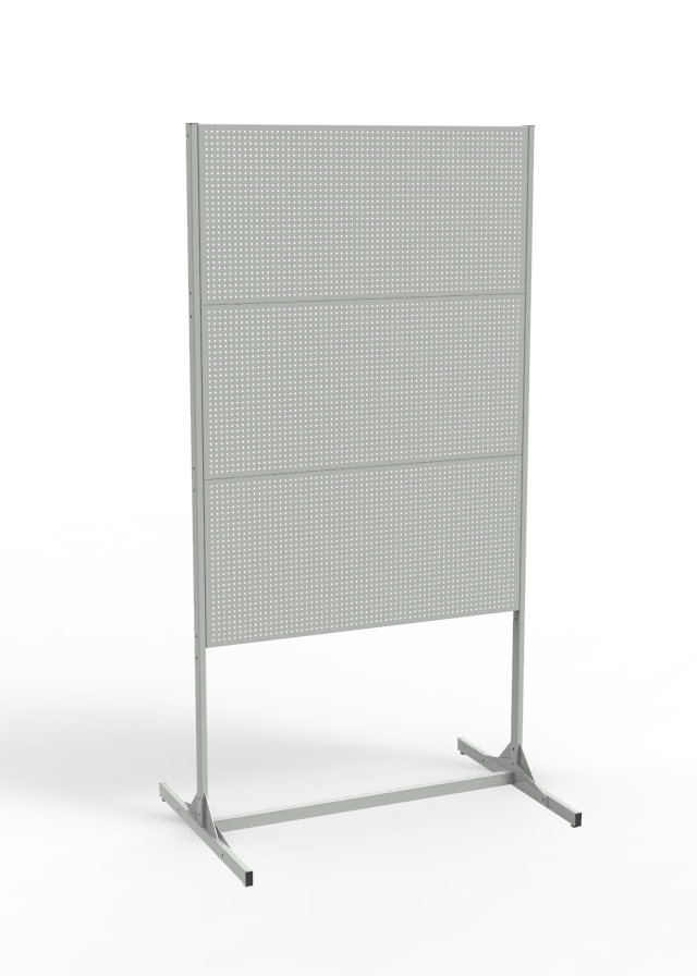 Фото - экран сварщика 3 панели стационарный с перемычкой эс-3