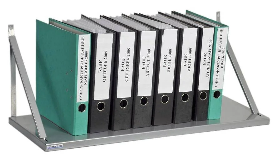 Фото - полка настенная офисная нп-1