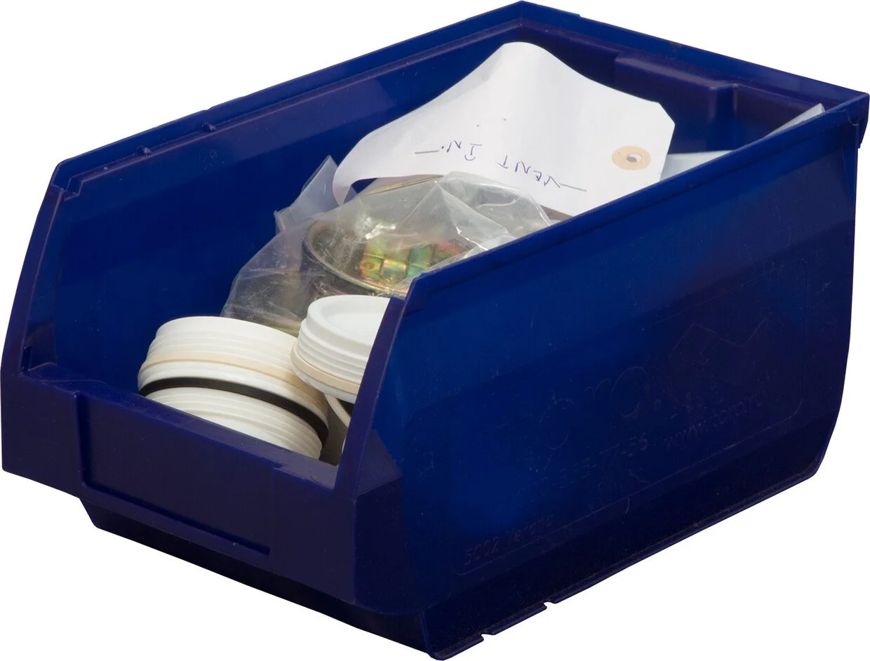 Ящик Verona 250х150х130 PP черный антистатичный 5002 ESD