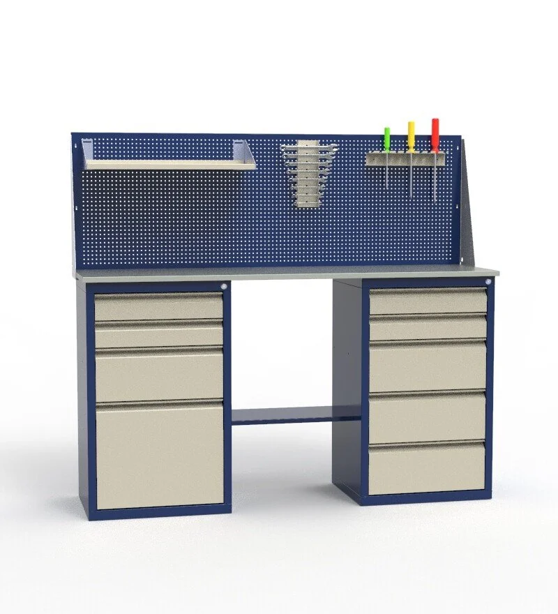 Верстак слесарный мини ЛВ-2Т.04.05_сб8