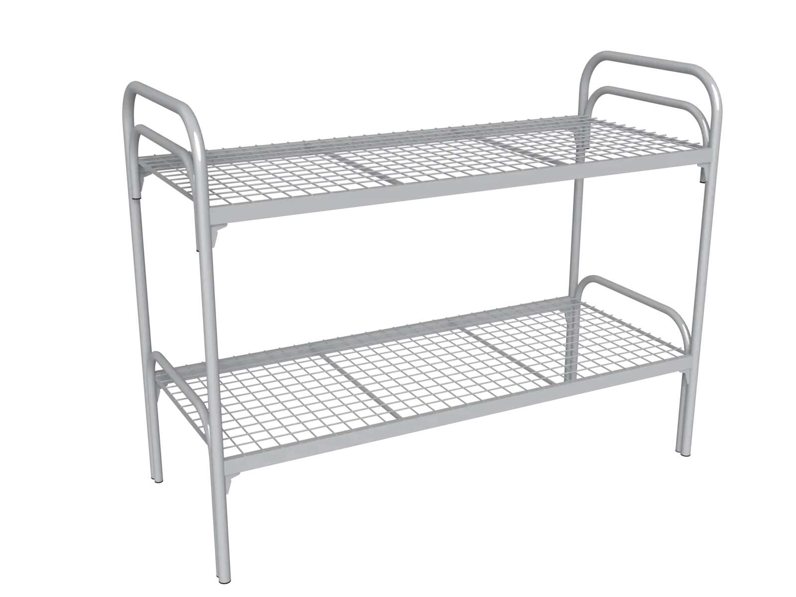 Фото кровать двухъярусная для рабочих кма-2.1-1/187х80